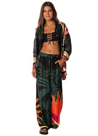 Flamingo Night Ophelia V Pants