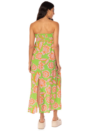 Sunset Petals Aubrey Long Skirt