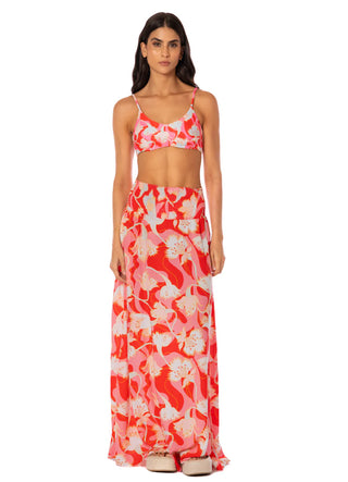 Floral Rush Aubrey Long Skirt