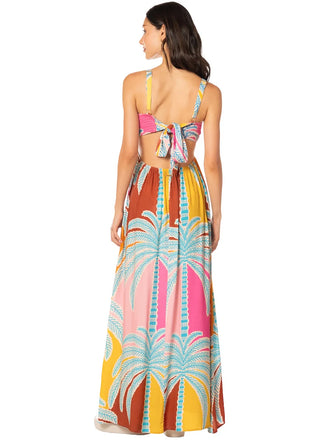 JUNGLE WHISPER ANAHI LONG DRESS