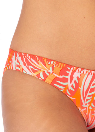 Coral Foliage Bikini Set Style II