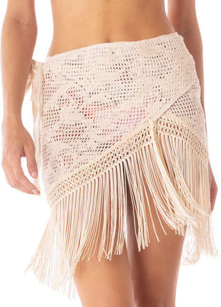 Creamy Boho Lace Rosalie Pareo