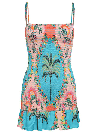 Arabian Palm Zephyra Short Dress
