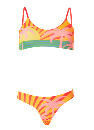 Jungle Sway Lanai Classic Bralette Bikini Set
