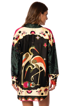 Flamingo Night Dreambound V Long Shirt
