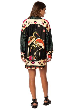 Flamingo Night Dreambound V Long Shirt