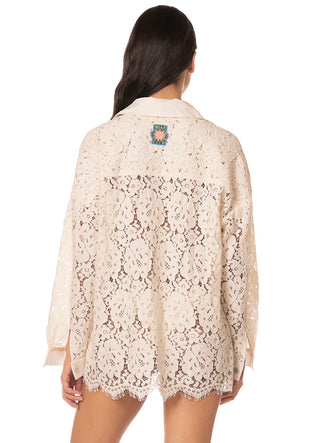 Lace Whisper Dreambound Long Shirt