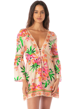 Bubbly Blossom Agnes Short Dress