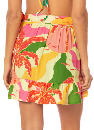 Tropical Breeze Oceane V Short Skirt