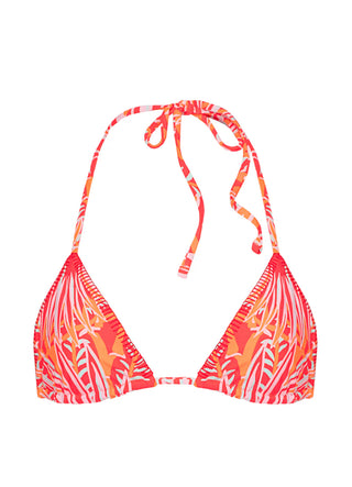 Coral Foliage Bikini Set Style II