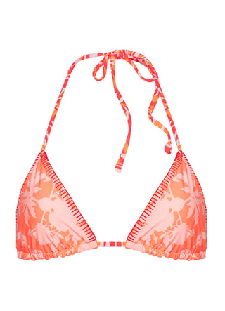 Coral Foliage Bikini Set Style II