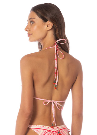Strawberry Palm Bikini Set