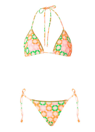 Tropical Tiles Bikini Set Style I