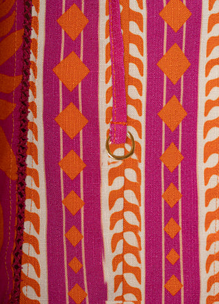 Flamingo Palm Enjoyable V Kaftan