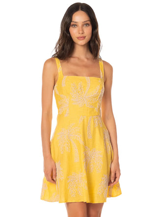 PALM POETRY ISOLDE SHORT DRESS