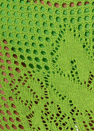 Emerald Brocade Tano Long Skirt