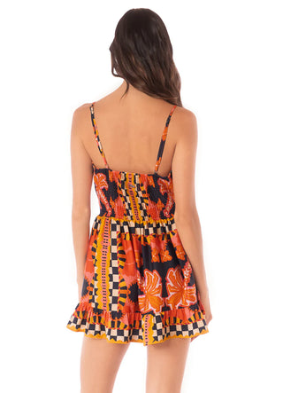 RACING PALMS AMARINA SHORT DRESS