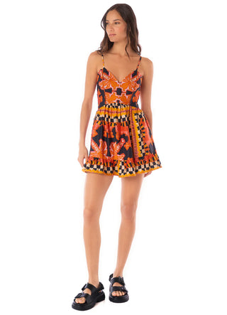 RACING PALMS AMARINA SHORT DRESS