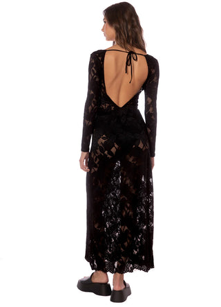 Midnight Shadow Nini Long Dress