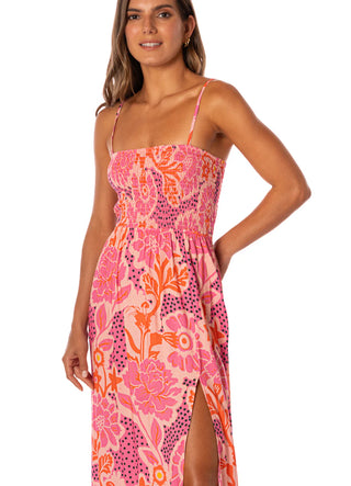 Blush Floral Lavinia Long Dress
