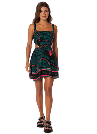 Palm Grove Mini Short Dress