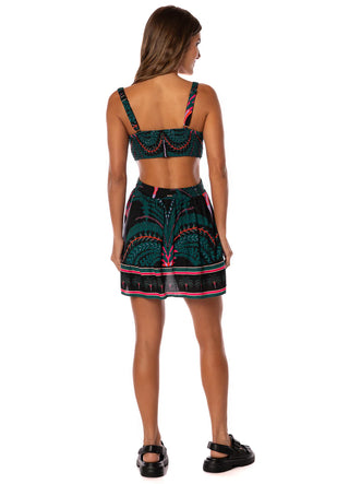 Palm Grove Mini Short Dress