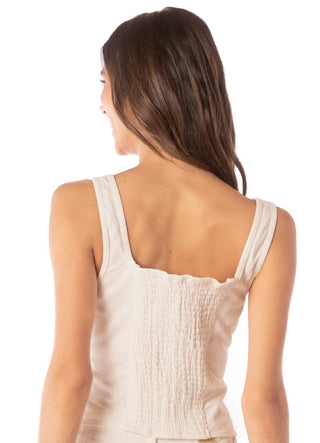 Soft Sand Sezel Beachwear Crop Top