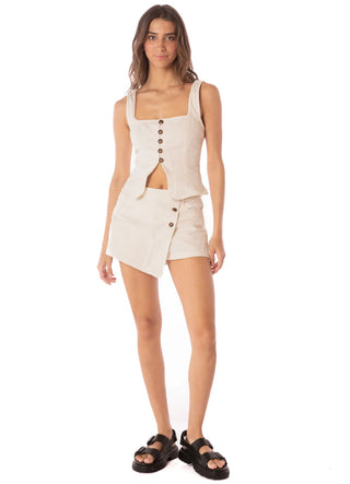 Soft Sand Sezel Beachwear Crop Top