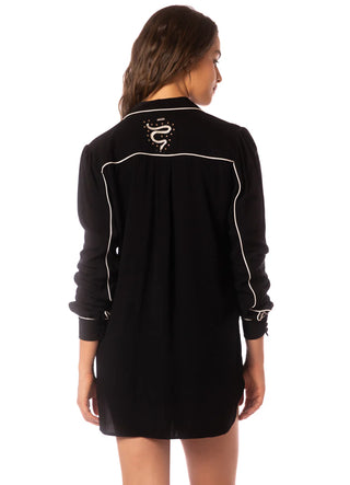 Midnight Shadow Juicy Long Shirt