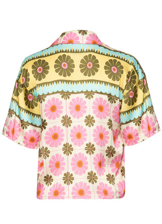 Pastel Flourish Octavia Shirt