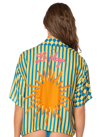 TROPIC CAMOUFLAGE OCTAVIA SHIRT