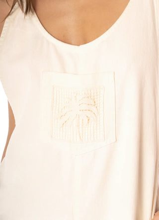 Vanilla Cream Zayden Romper