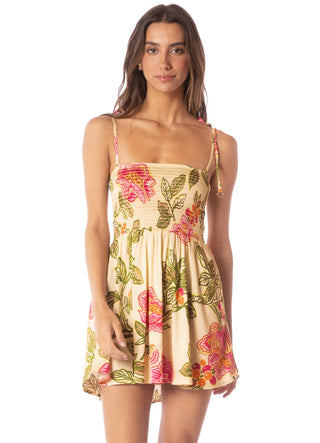 Retro Bloom Astra Short Dress