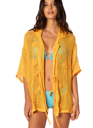 Golden Blossom Amarantta Long Shirt