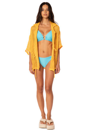 Golden Blossom Amarantta Long Shirt