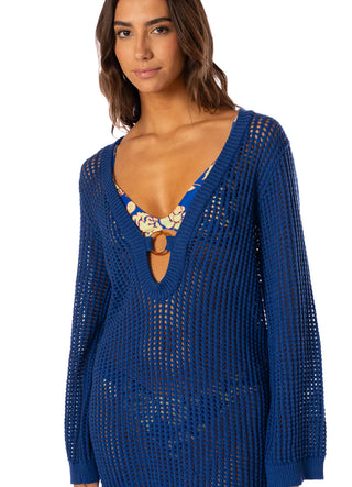Cobalt Blue Ian Short Dress