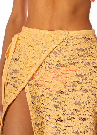 Sunrise Sky Clay Long Skirt