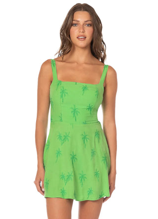 PURE WHIMSY MOLTON SHORT DRESS