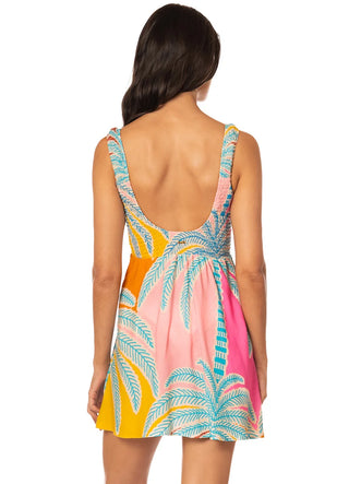 JUNGLE WHISPER MOLTON SHORT DRESS