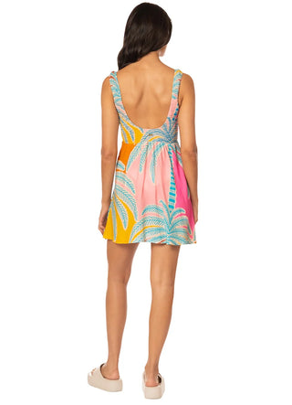 JUNGLE WHISPER MOLTON SHORT DRESS