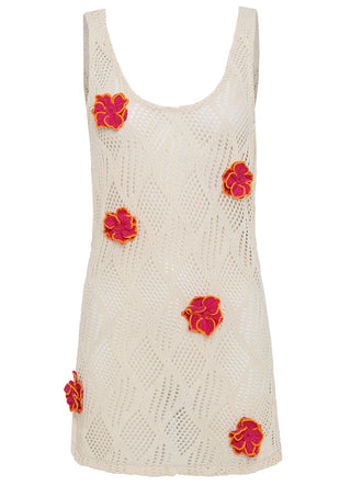 Woven Garden Vacay Short Dress