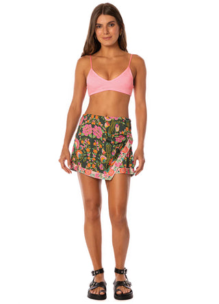 Arabesque Rose Duchess Short Skirt
