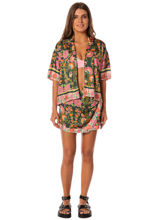 Arabesque Rose Duchess Short Skirt