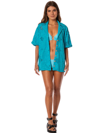 Aqua Dream Sinopia Long Shirt