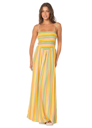 RHYTHMIC LINES FELICIA LONG DRESS