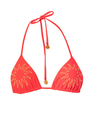 Sunset Punch Balmy Sliding Triangle Bikini Set