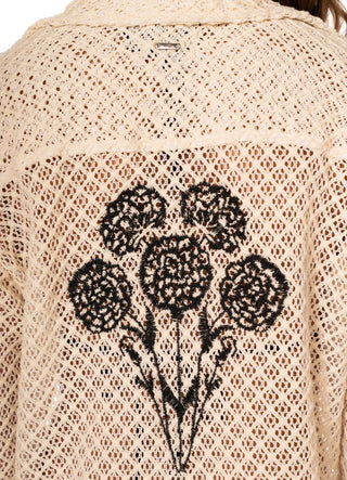 MONOCHROME BLOOM LUNIA LONG SHIRT