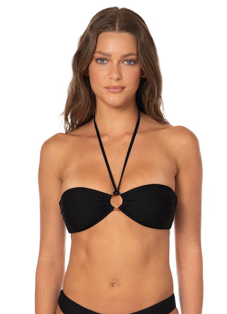 Black Jill Ring Bikini Set Style I