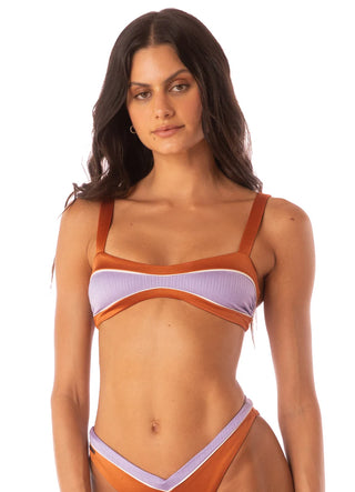 SATIN UMBER BIKINI SET STYLE II