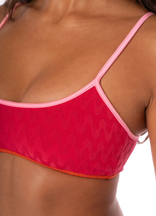 APPLE RED BIKINI SET